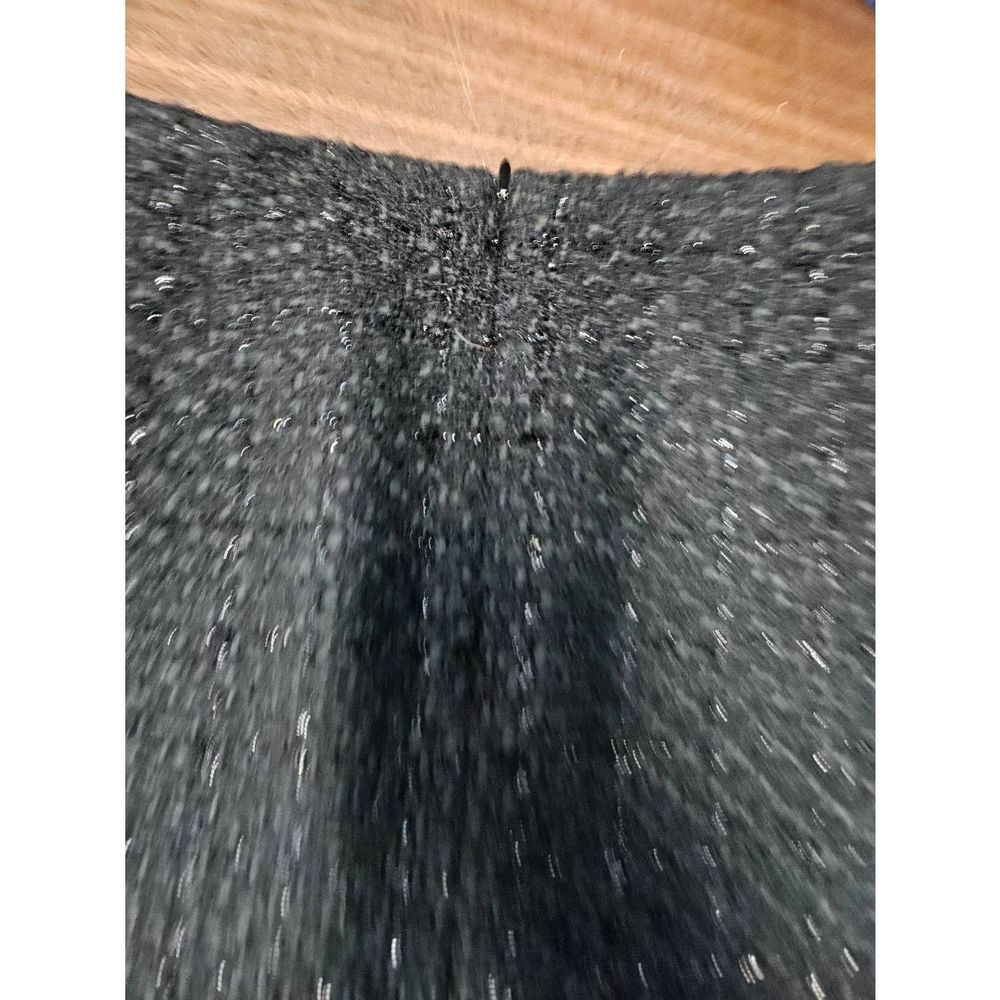 Nine West Black Wool Woven Sparkle Pencil Dkirt Size XS - Picture 7 of 7